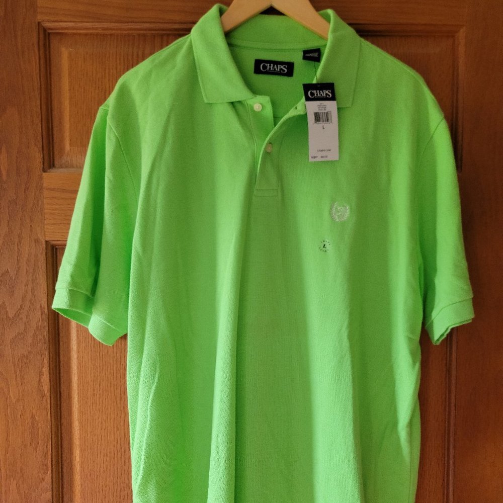 Chaps Lime Green Polo